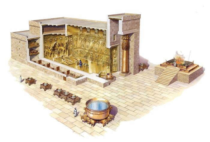 stavba chrámu Solomona