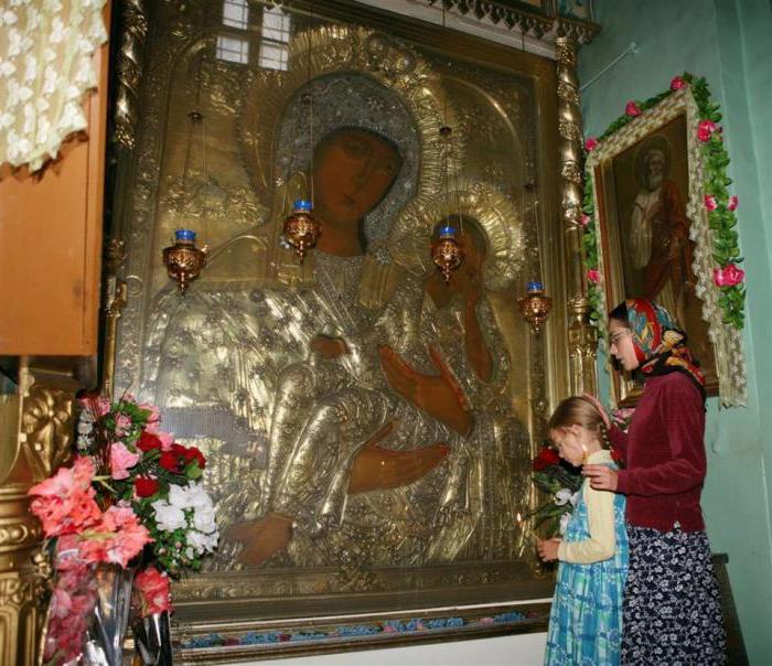 Akathista staré ruské ikony Matky Boží