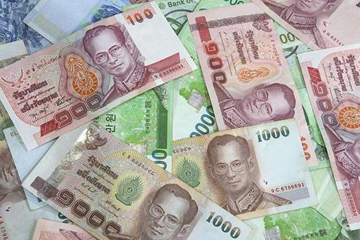tajski baht za dolar