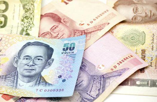 tajski baht za dolar