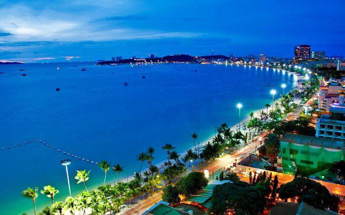 Tajlandske plaže Pattaya