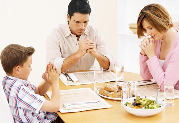 modlitba před jídlem