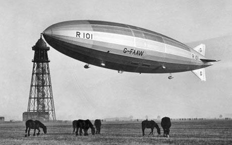 Německá vzducholodi Hindenburg