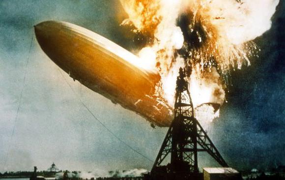 Smrt největší vzducholodě Hindenburg