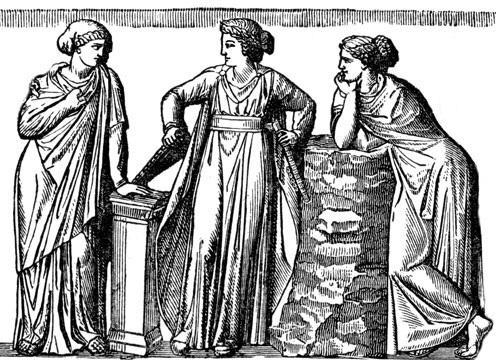 starověké Řekové oblečení
