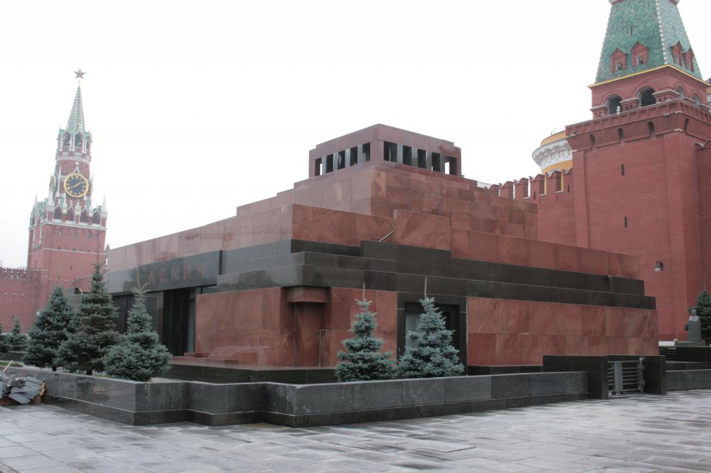 Mauzoleum Lenina w Moskwie