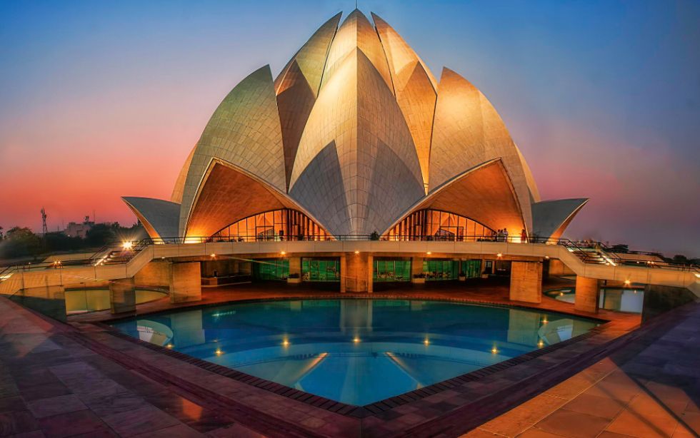 Lotus Temple (Nowe Delhi, Indie)
