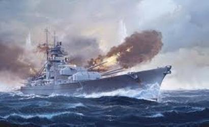 Bitevní loď Bismarck fotografie