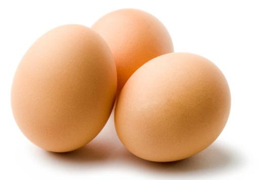 Яйца.  Съдържание на калории