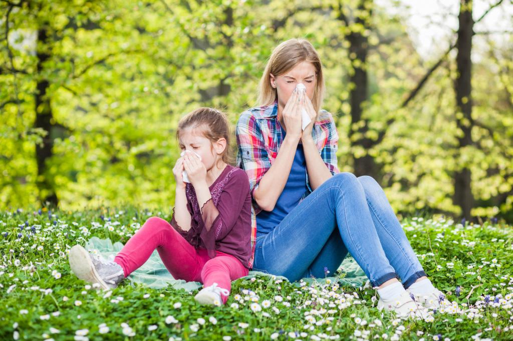 Allergie negli adulti e nei bambini