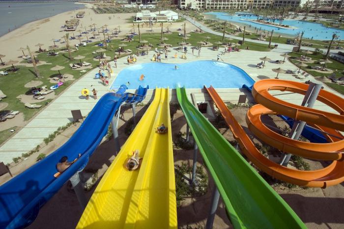 Hoteli Hurghada z vodnim parkom za otroke