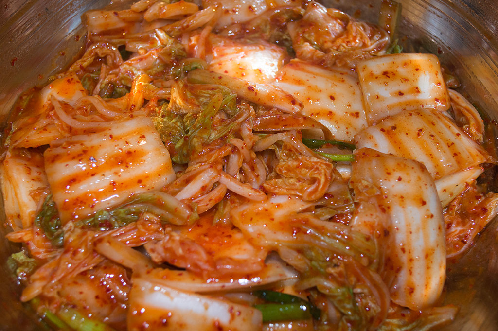 Gotowanie kimchi z kapusty pekińskiej