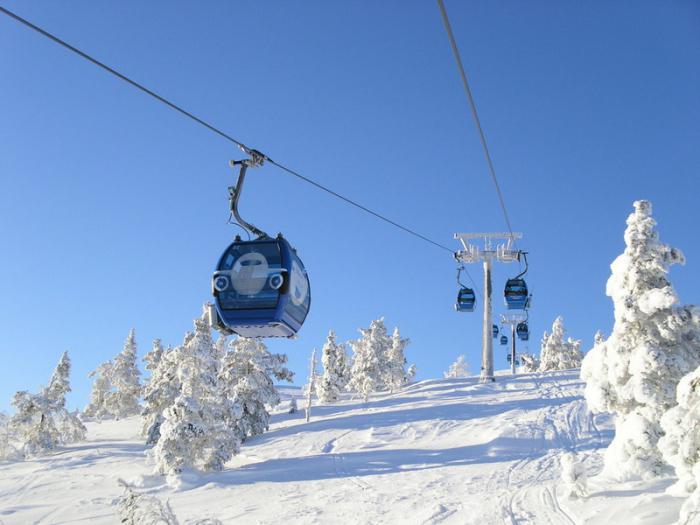 nejlepších lyžařských středisek ve Finsku