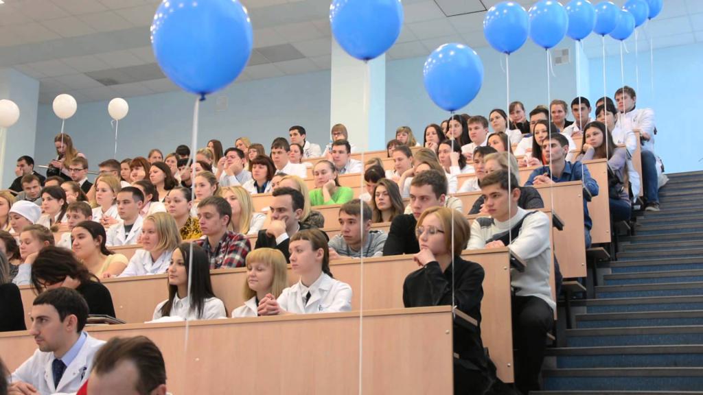 Studenci Państwowego Uniwersytetu Medycznego w Samara