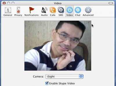 La webcam Skype non funziona