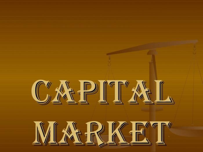 kapitálového trhu