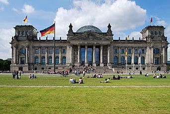 Reichstag v Berlinu