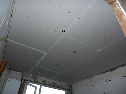 sádrokartonový strop