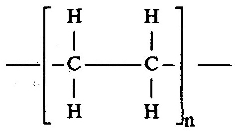 структурна формула от полиетилен