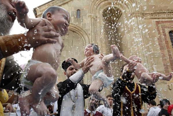 come stanno i battesimi