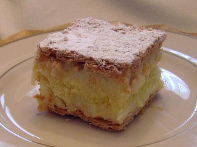 класическа рецепта за торта на Наполеон