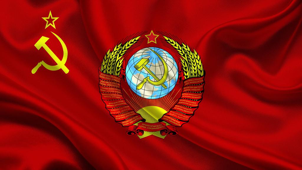 Možnost zastave ZSSR z grbom