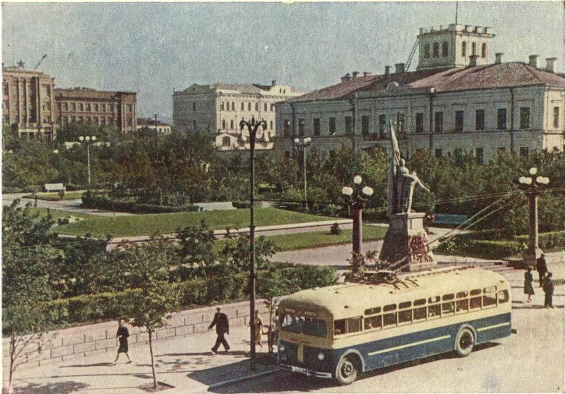 Mesto v času Sovjetske zveze