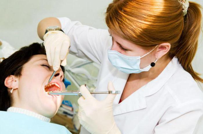 ekstrakcija modrosti zob na učinke spodnje čeljusti