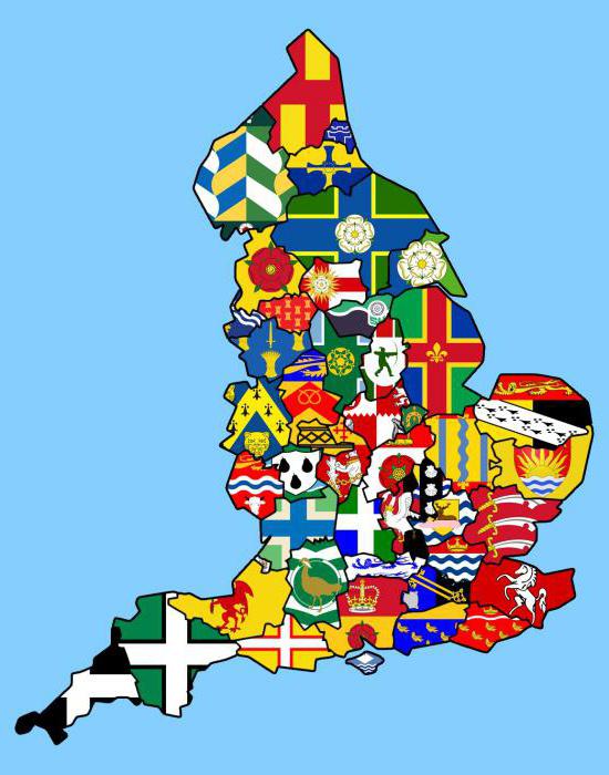 Krajiny Anglie