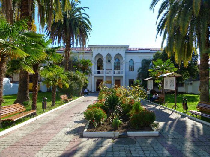 Resorty města Abcházie fotografie