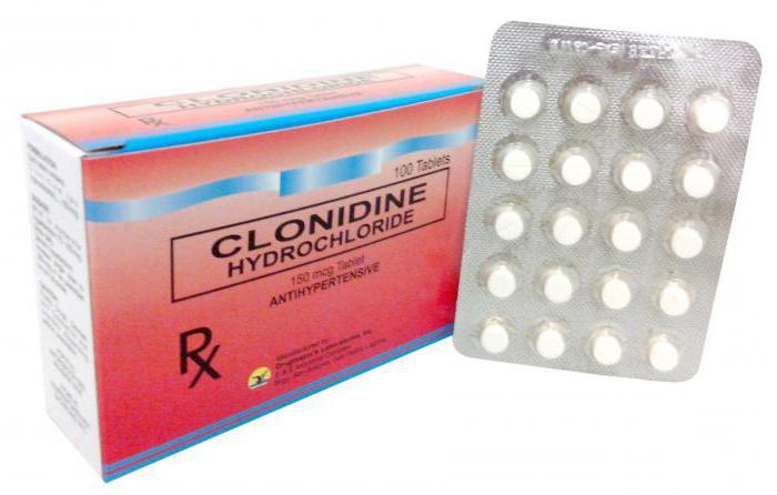 упутства за употребу клонидина