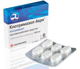 Klotrimazol w postaci tabletek na pleśniawki
