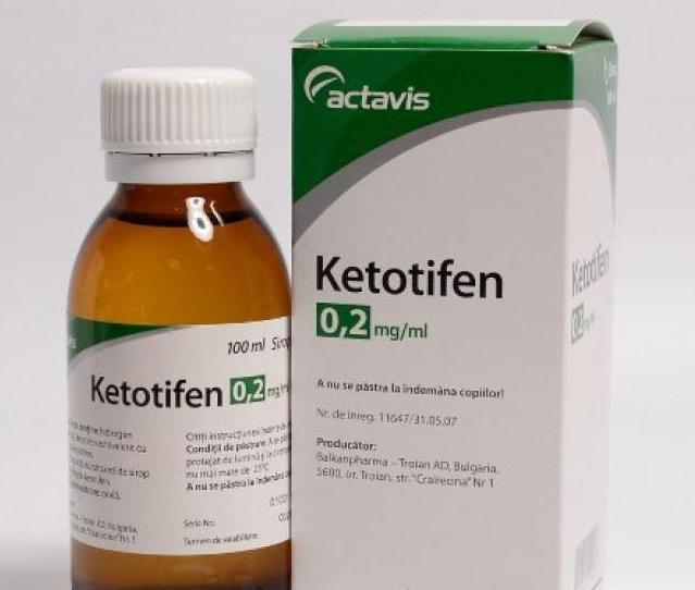 ketotifen recenzje dla dzieci