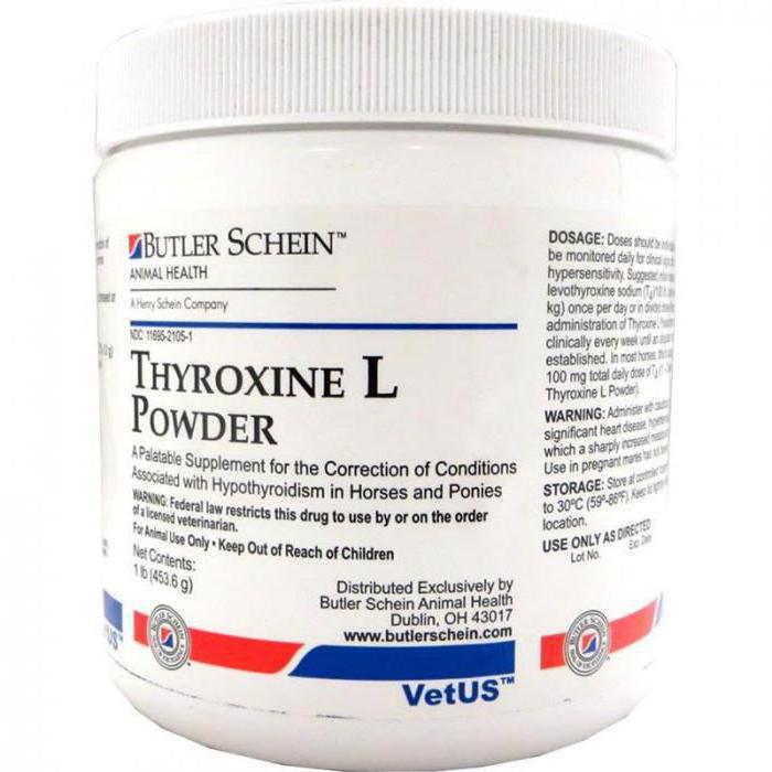 l thyroxinové pokyny pro použití