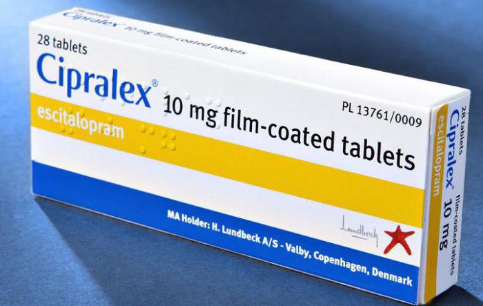 Hodnocení Cipralex drog host