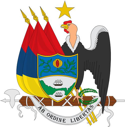 Kolumbie vlajka a erb