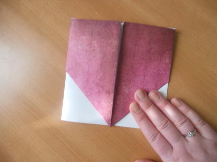 origami peněžní obálky