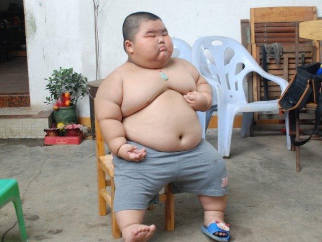 il bambino più grasso del mondo