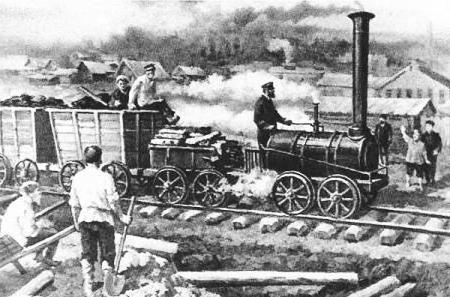 Apertura della prima ferrovia in Russia