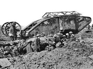 pierwsze czołgi pierwszej wojny światowej