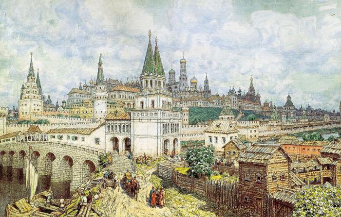 bílý kámen Kreml v Moskvě datum