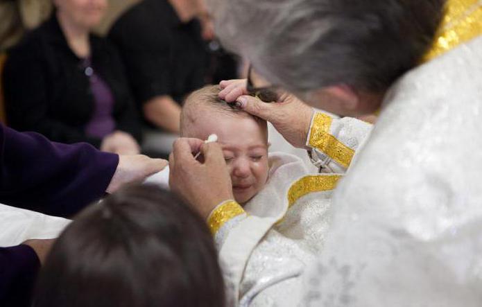 krsne dužnosti na krštenju