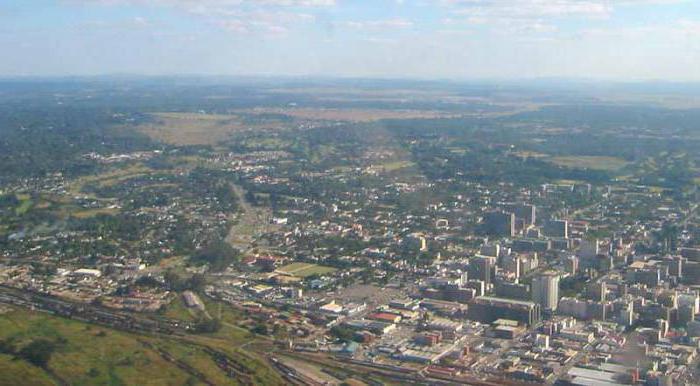 Hlavní město Zimbabwe