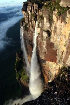 Angel Venezuelský vodopád