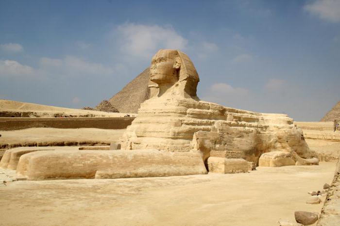 Wielki Sfinks w Gizie w Egipcie