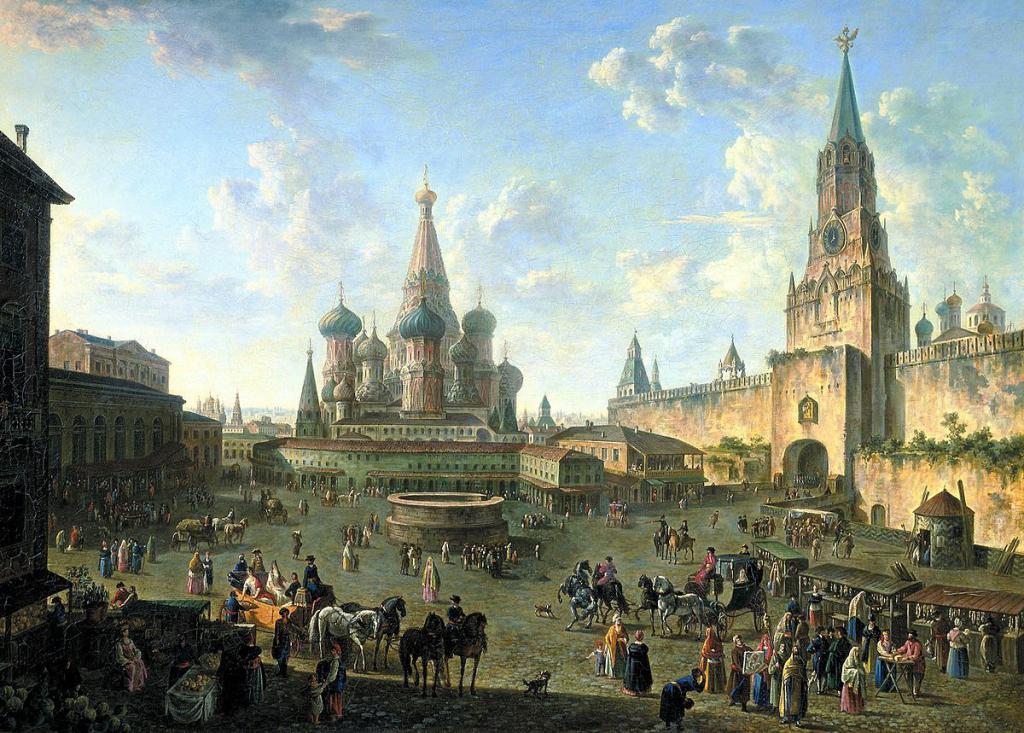 Moskva krsnaya náměstí