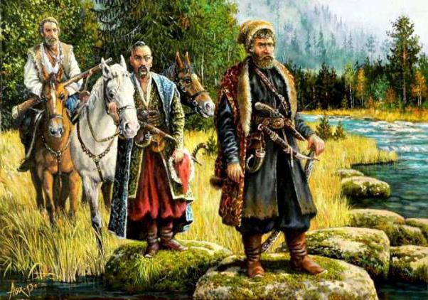 začetek razvoja Sibirije s strani Rusov 16. in 17. stoletja