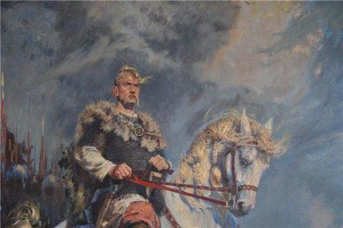 l'immagine di Svyatoslav nella parola sul reggimento di Igor