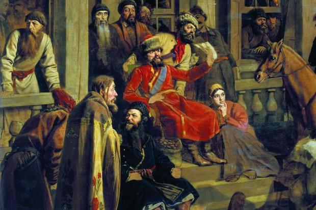 obraz Pugačeva v příběhu dcery Puškinovy ​​kapitánky