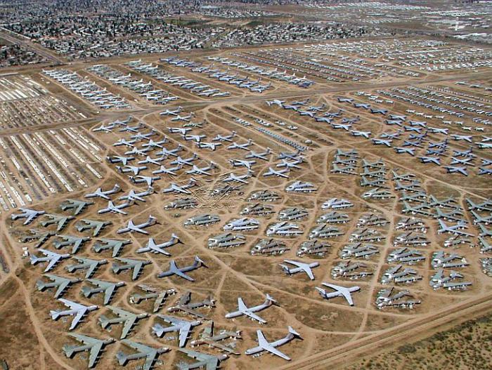 cimitero di aerei
